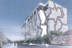 The Wynwood DS garage would have 428 parking spaces, 20,594 square feet of ground floor commercial/retail space, and 23,618 square feet of offices on the top floor.