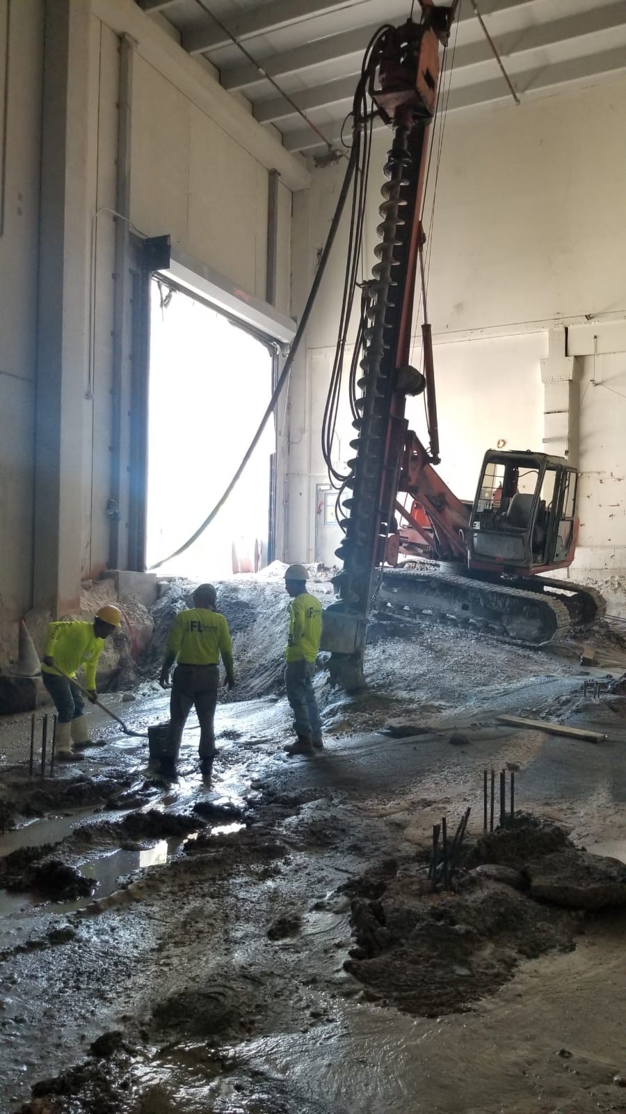 Coca Cola Hollywood Production Center FL Foundation Auger Cast Piles