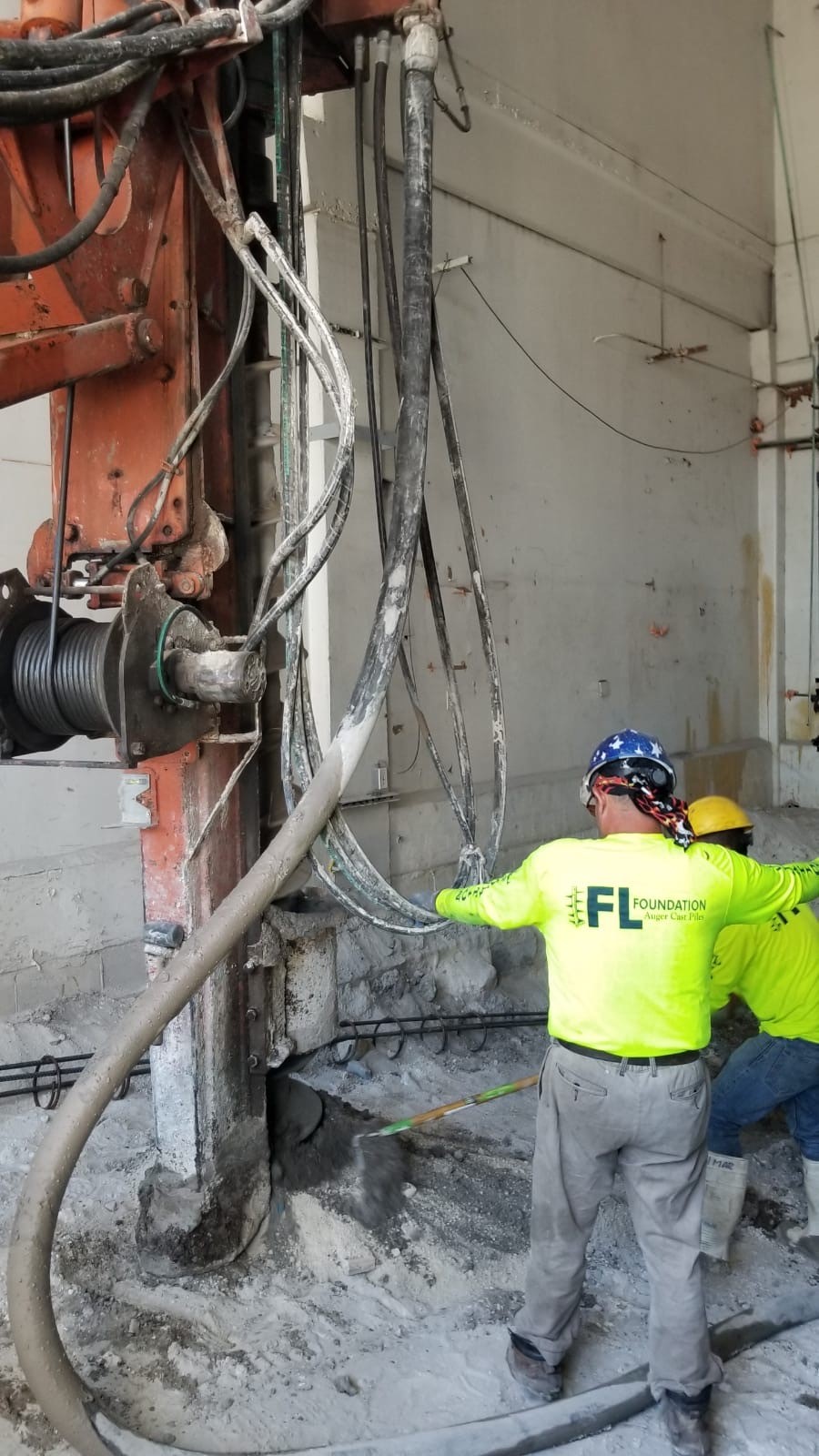 Coca Cola Hollywood Production Center FL Foundation Auger Cast Piles